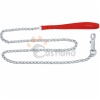 Dog Chains : Scroll chain lead with double stitched web handle