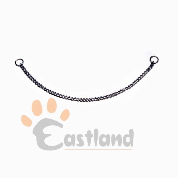 Dog Chains:Deluxe single row choke chain with over-sized rings