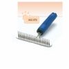 Rake comb, with soft rubber handle