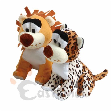 Plush toy with squeaker